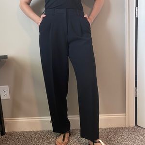 Wide leg trousers